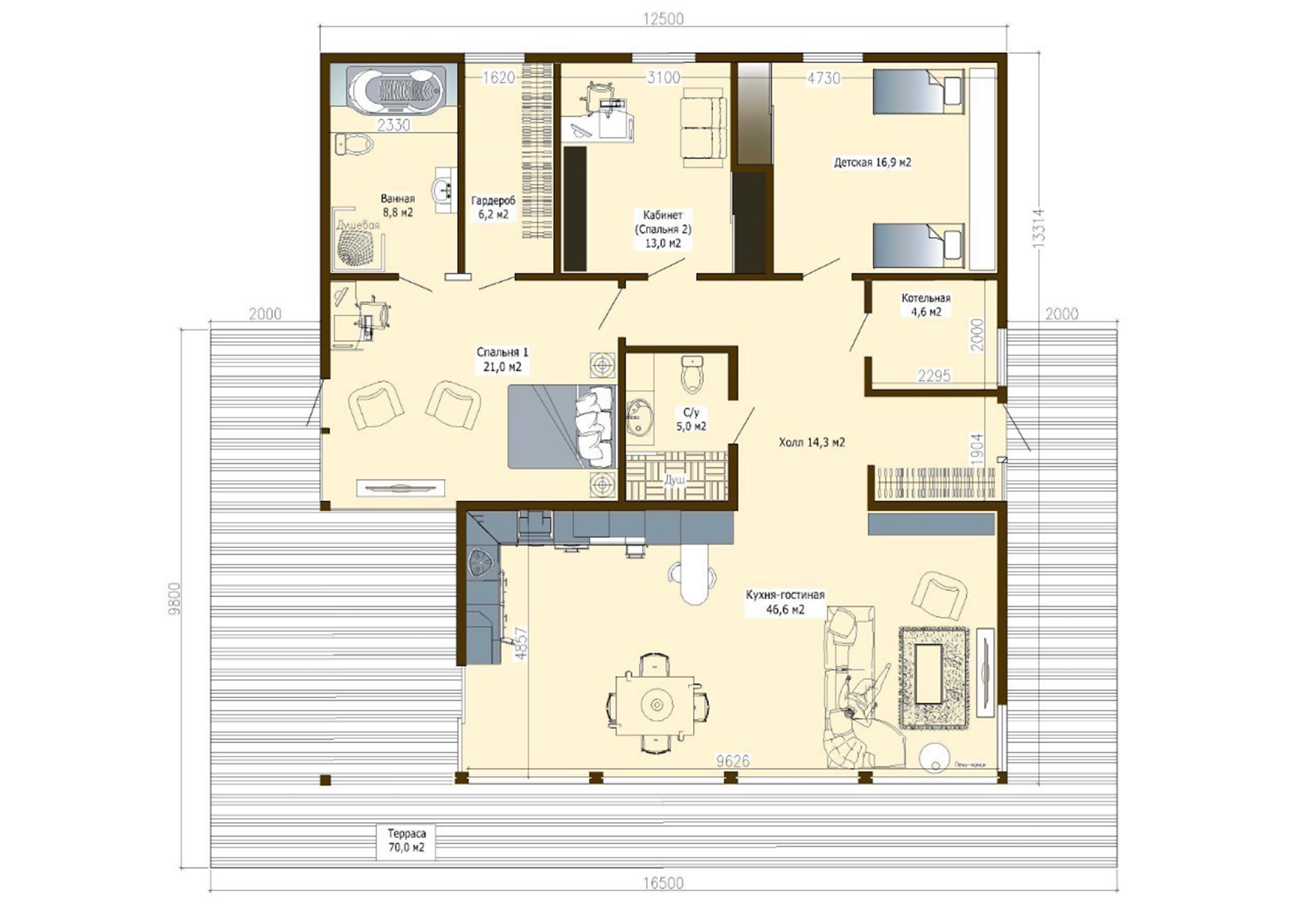 Планировка — Проект 01